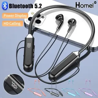Black Long-Lasting Fast Charge Wireless Neckband