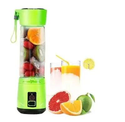 Electric Juicer Blender Green Portable Fresh Juice Maker